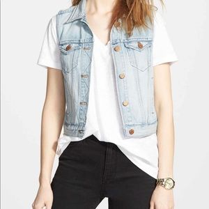 Madewell denim vest